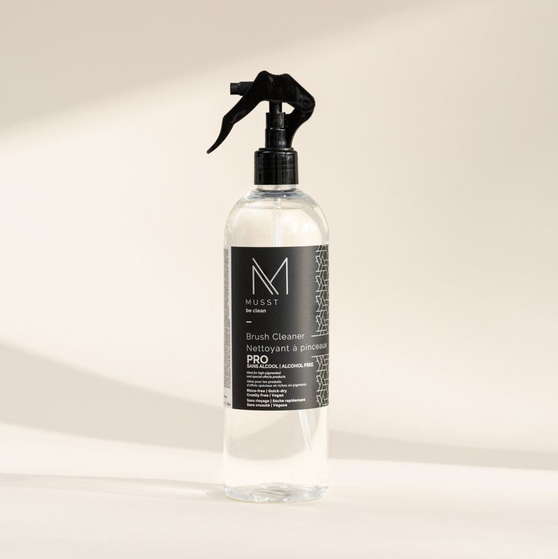 Nettoyant à pinceaux Musst PRO sans alcool 16oz (473ml) - Développé pour les Produits Effets Spéciaux | Ultra pigmentés
