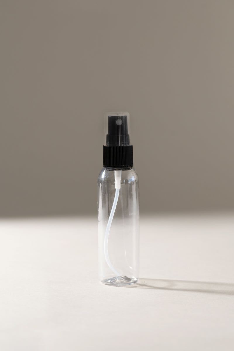 2oz (60ml) bottle with spray